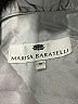 Marisa Baratelli 100% Silk Metallic Silver Jacket Size 12 - photo 6