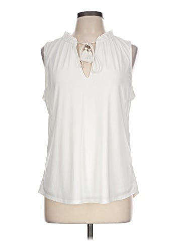 White House Black Market Sleeveless Blouse (view 1)