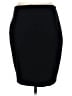 Express Solid Black Formal Skirt Size 8 - photo 1