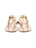 Lambertson Truex 100% Leather Gold Flip Flops Size EU 38 - photo 2