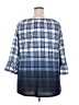 Avenue Blue 3/4 Sleeve Blouse Size 18 Plus - photo 2