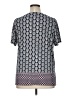 Talbots Gray Short Sleeve Blouse Size 0X (petite) - photo 2