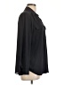 Ann Taylor 100% Polyester Black Long Sleeve Polo Size Lg Petite - photo 4