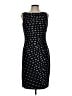 Anne Klein Polka Dots Black Cocktail Dress Size L (estimated) - photo 1