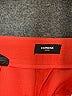 Express Solid Orange Pink Khaki Shorts Size 6 - photo 3