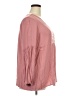 Torrid 100% Rayon Pink Long Sleeve Blouse Size 2X Plus (2) - photo 4