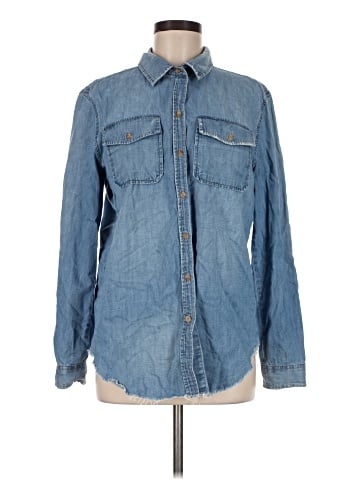 Garage Long Sleeve Button-Down Shirt (view 1)