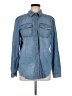 Garage 100% Cotton Blue Long Sleeve Button-Down Shirt Size M - photo 1