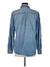 Garage 100% Cotton Blue Long Sleeve Button-Down Shirt Size M - photo 2