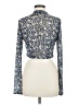 ASOS Design Floral Blue Long Sleeve Blouse Size 8 - photo 2