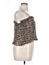 H&M 100% Polyester Brown Sleeveless Blouse Size XL - photo 4