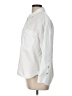 Magaschoni 100% Cotton White 3/4 Sleeve Button-Down Shirt Size L - photo 5