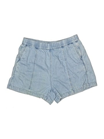 Madewell Denim Easy Pull-On Shorts in Rathmore Wash (view 1)