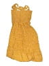 Unbranded 100% Polyester Yellow Dress Size 150 cm / US 12 - photo 1