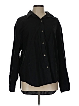 Denim Forum Long Sleeve Button Down Shirt