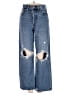 Levi's 100% Cotton Hearts Blue Jeans Size 25 waist - photo 1