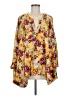 Molly Bracken 100% Polyester Yellow 3/4 Sleeve Blouse Size M/L - photo 1