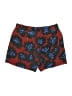 J.Crew 100% Polyester Tropical Red Shorts Size 2 - photo 2