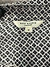 Max Studio 100% Polyester Houndstooth Gray 3/4 Sleeve Blouse Size M - photo 7