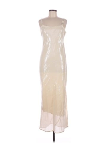 Madewell Madewell x Aimee Song Sequin Slip Maxi Dress (view 1)
