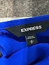Express 100% Polyester Blue 3/4 Sleeve Blouse Size S - photo 7