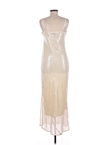 Madewell Madewell x Aimee Song Sequin Slip Maxi Dress (view 2)