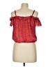Sienna Sky 100% Polyester Red Sleeveless Blouse Size M - photo 2