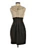 BCBGMAXAZRIA 100% Polyester Gray Casual Dress Size 0 - photo 1