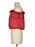 Sienna Sky 100% Polyester Red Sleeveless Blouse Size M - photo 5