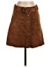Zara Solid Brown Casual Skirt Size S - photo 1