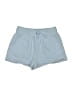Pink Lily Solid Blue Shorts Size M - photo 1