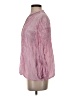 120% Lino Pink Long Sleeve Blouse Size S (estimated) - photo 5