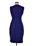Calvin Klein Solid Blue Cocktail Dress Size 8 - photo 1