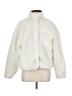 Fabletics 100% Polyester Solid Ivory Faux Fur Jacket Size M - photo 1