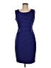 Calvin Klein Solid Blue Cocktail Dress Size 8 - photo 2