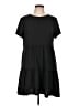 Gap Solid Black Casual Dress Size Lg Petite - photo 1