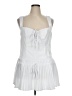 showpo 100% Polyester White Cocktail Dress Size 14 - photo 1
