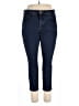 NYDJ Solid Blue Jeans Size 16 - photo 1