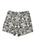 Unbranded 100% Polyester Floral Black Shorts Size 5X - photo 1