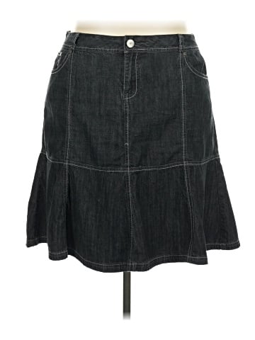 Fashion Bug Denim Skirt (view 1)