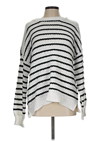 Pink Clover Pullover Sweater (view 1)