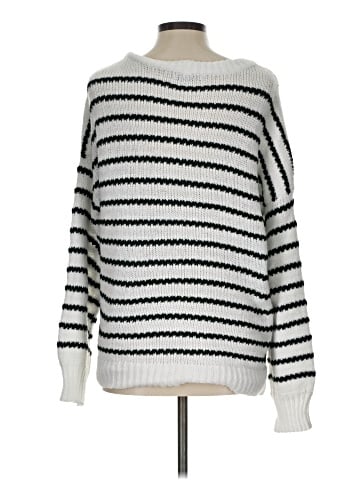 Pink Clover Pullover Sweater (view 2)