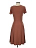 Kaileigh Solid Brown Cocktail Dress Size XS - photo 2