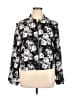 Premise Studio 100% Polyester Floral Black Jacket Size XL - photo 1