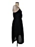 Madewell 100% Polyester Solid Black Cocktail Dress Size 2 - photo 4