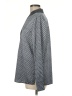 Etcetera 100% Polyester Polka Dots Gray Long Sleeve Blouse Size 6 - photo 5