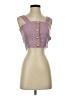 Bishop + Young Purple Sleeveless Blouse Size XS - photo 1
