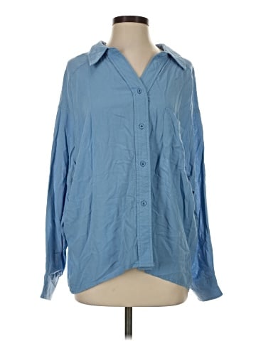 Easel Long Sleeve Blouse (view 1)