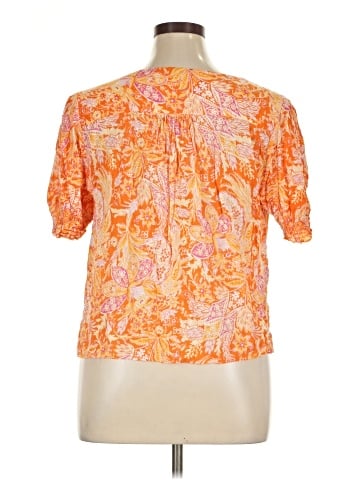 RACHEL Rachel Roy Short Sleeve Blouse (view 2)