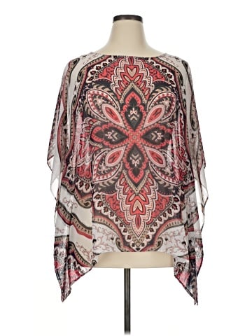 Dana Buchman Short Sleeve Blouse (view 1)